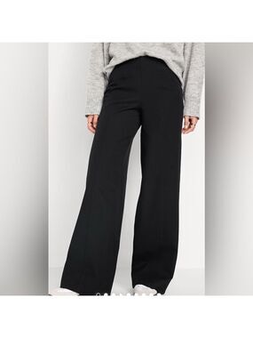 Old Navy High-Waisted Pull-On Pixie Super Wide-Leg Career Office Pants NWT 2X